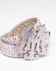 Rhinestone Belt (Rose)